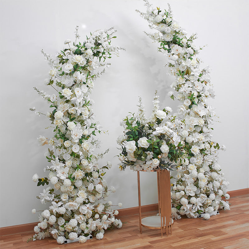 DWD001 Artificial flower arch wedding floral arch event flower decorations