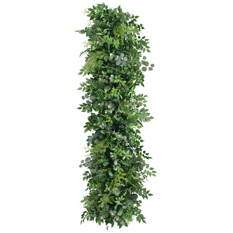 DWD174 New style 2m greenery round arch green plant decor background wedding party floral backdrop arrangement