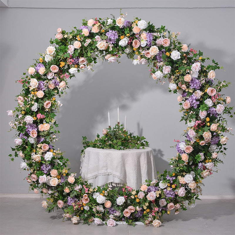 DWD175 New arrival greenery arch green plant porch decor background wedding party floral props backdrop arrangement