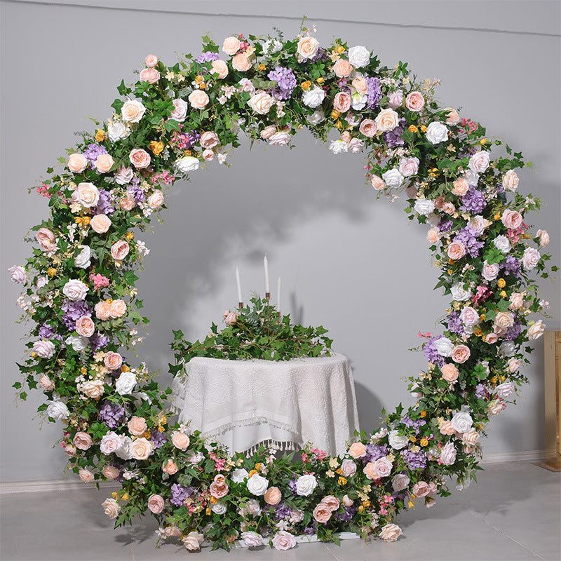 DWD175 New arrival greenery arch green plant porch decor background wedding party floral props backdrop arrangement