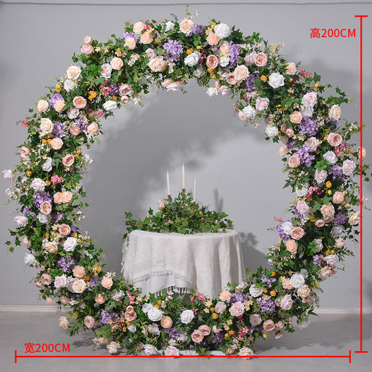 DWD175 New arrival greenery arch green plant porch decor background wedding party floral props backdrop arrangement