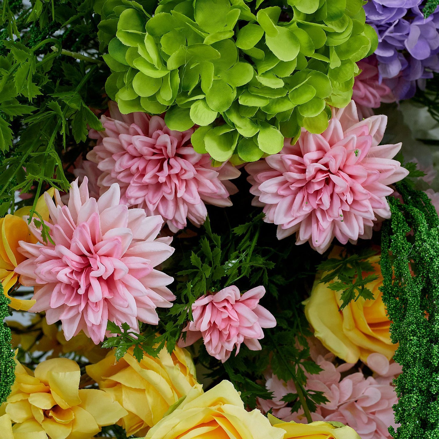 DWD212 New arrival 210+230cm colorful horn arch pastoral flower crafts wedding event floral arrangement