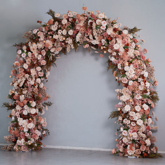 DWD215 New style 2.6*2.6m arch flower decor wedding party floral arrangement porch design