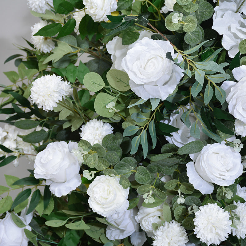 DWD004 New style big green plant rose arch wedding decoration floral arch