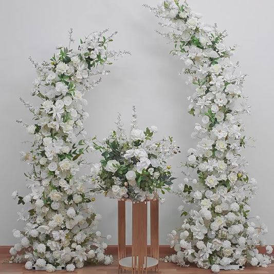DWD001 Artificial flower arch wedding floral arch event flower decorations