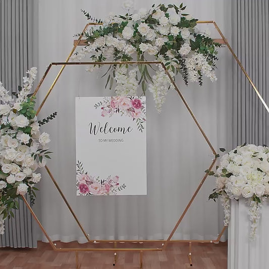 DWD100 New style artificial flower ball runner backdrop decor row wedding party floral arrangement background