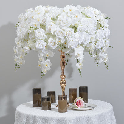 DWD109 Artifical orchid rose ball table ball decor wedding party ceremony floral centerpiece