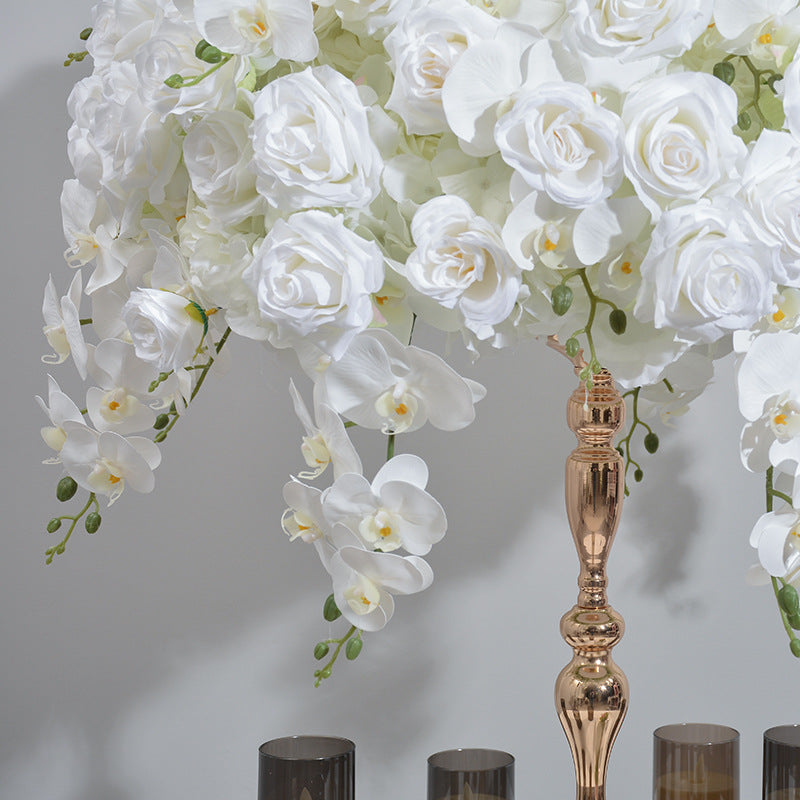 DWD109 Artifical orchid rose ball table ball decor wedding party ceremony floral centerpiece