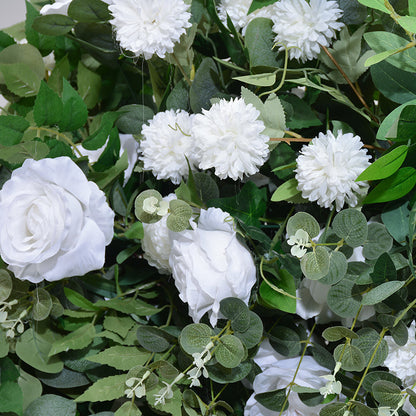 DWD172 Hot sale 2m greenery rose round arch background wedding party floral backdrop arrangement