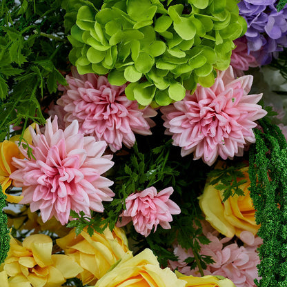 DWD212 New arrival 210+230cm colorful horn arch pastoral flower crafts wedding event floral arrangement