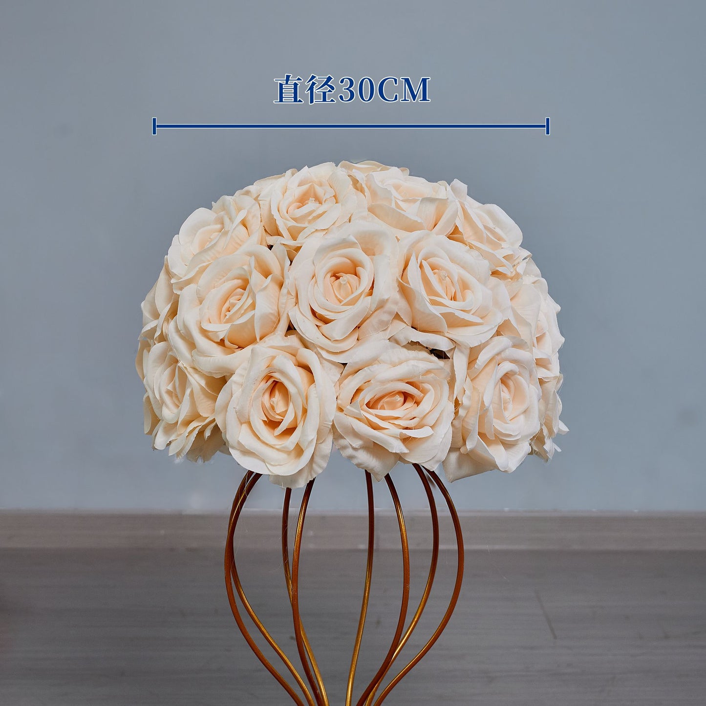 DWD224 Multi-Size Multi-Color Rose Flower Ball Centerpieces Wedding Home Floral Decor