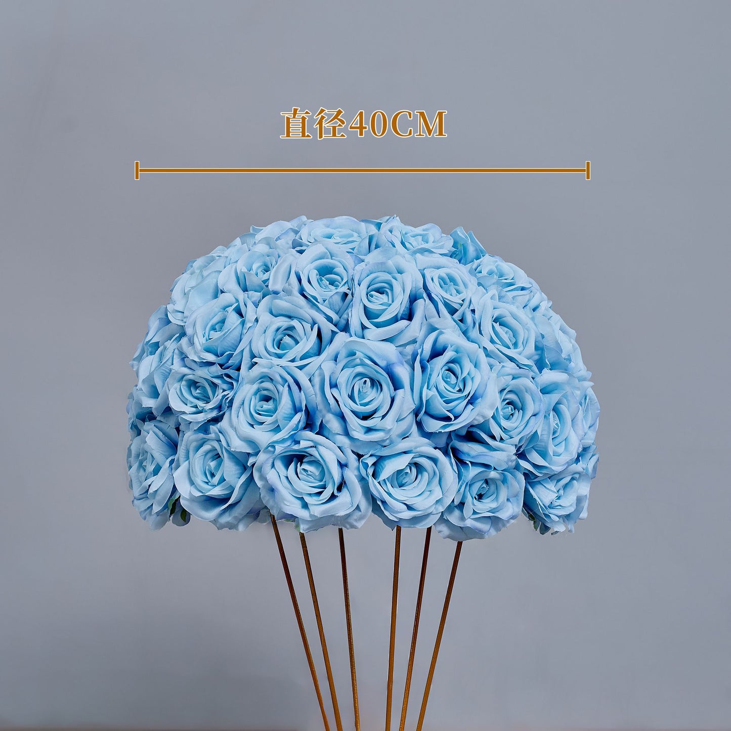 DWD224 Multi-Size Multi-Color Rose Flower Ball Centerpieces Wedding Home Floral Decor