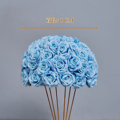 DWD224 Multi-Size Multi-Color Rose Flower Ball Centerpieces Wedding Home Floral Decor