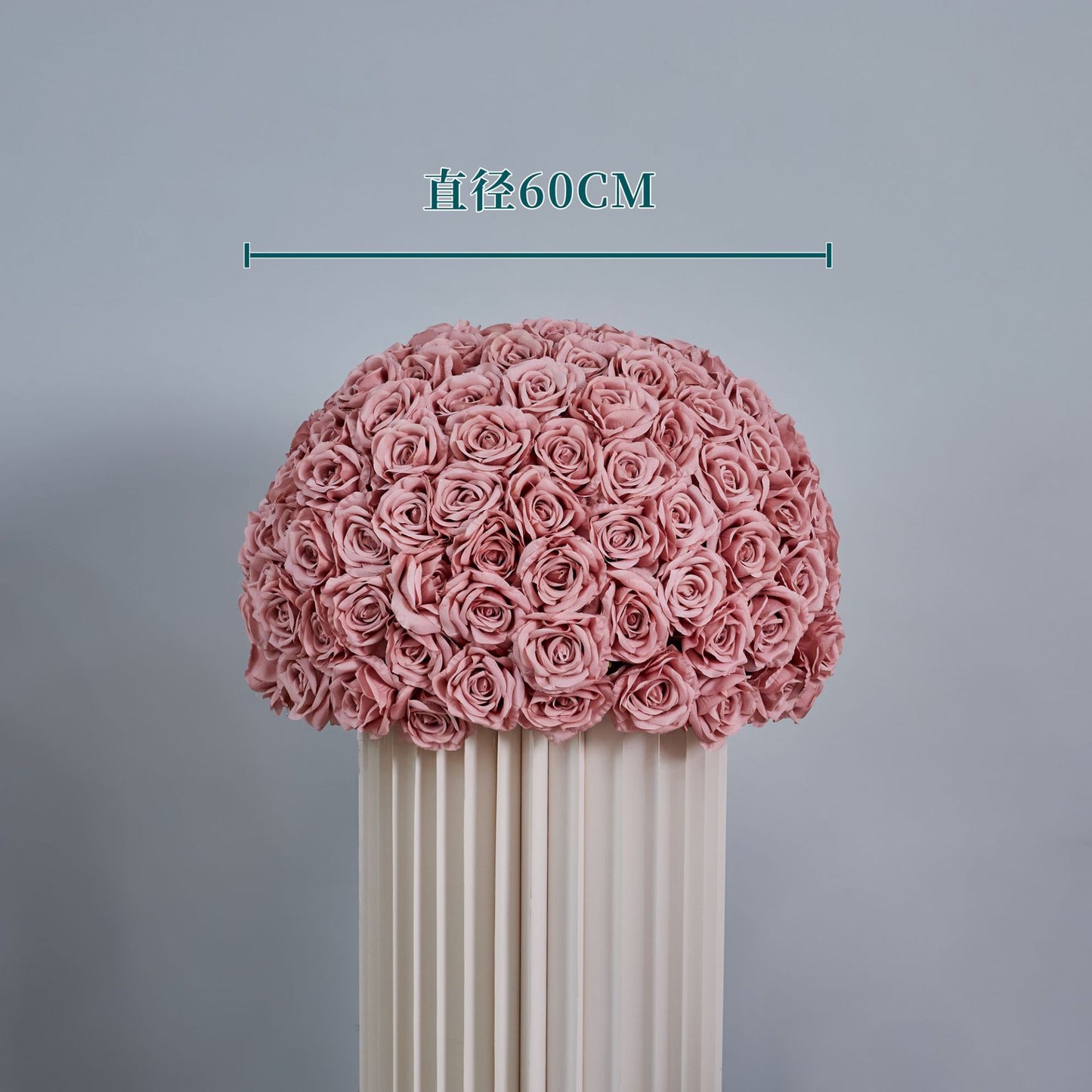 DWD224 Multi-Size Multi-Color Rose Flower Ball Centerpieces Wedding Home Floral Decor