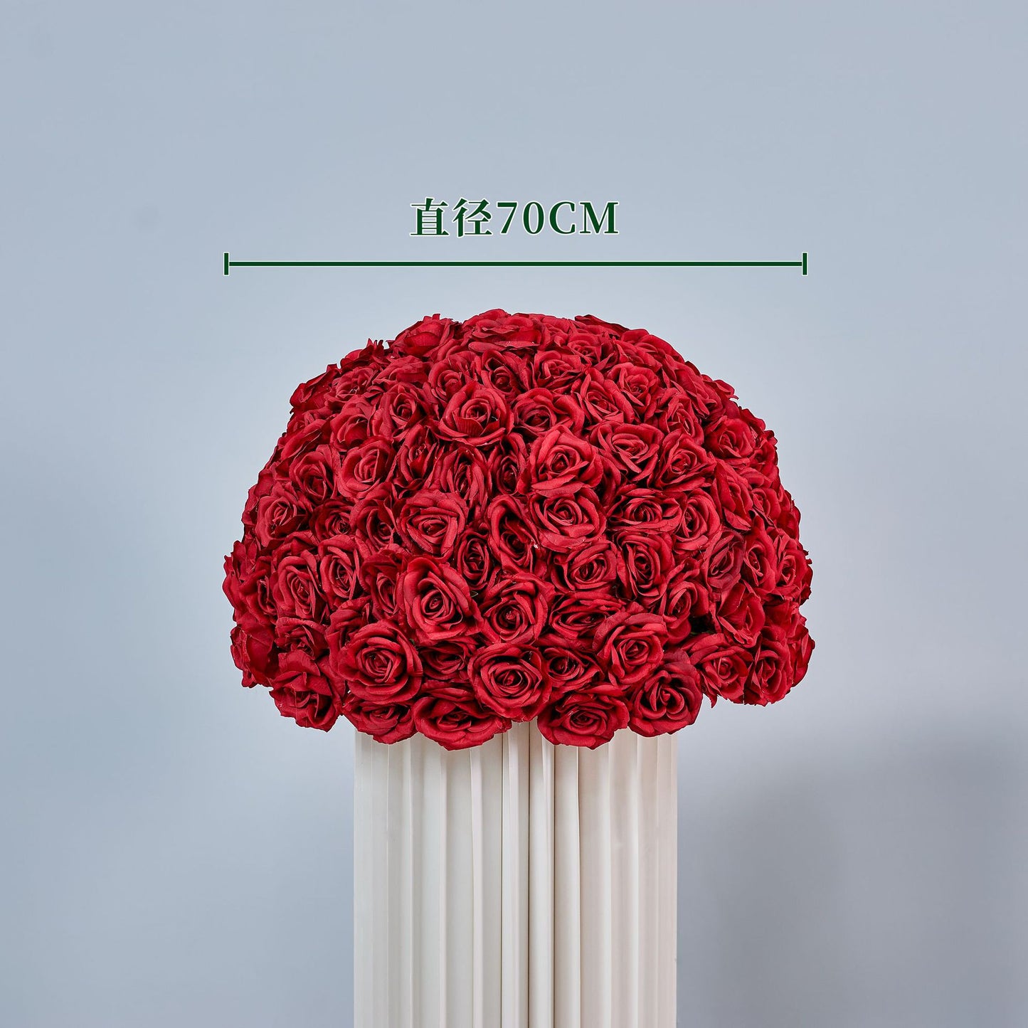 DWD224 Multi-Size Multi-Color Rose Flower Ball Centerpieces Wedding Home Floral Decor