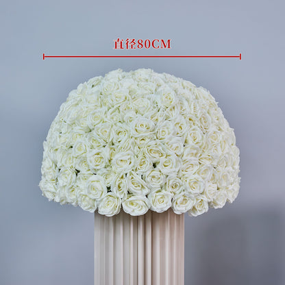 DWD224 Multi-Size Multi-Color Rose Flower Ball Centerpieces Wedding Home Floral Decor
