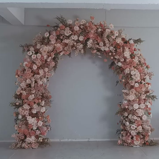 DWD215 New style 2.6*2.6m arch flower decor wedding party floral arrangement porch design