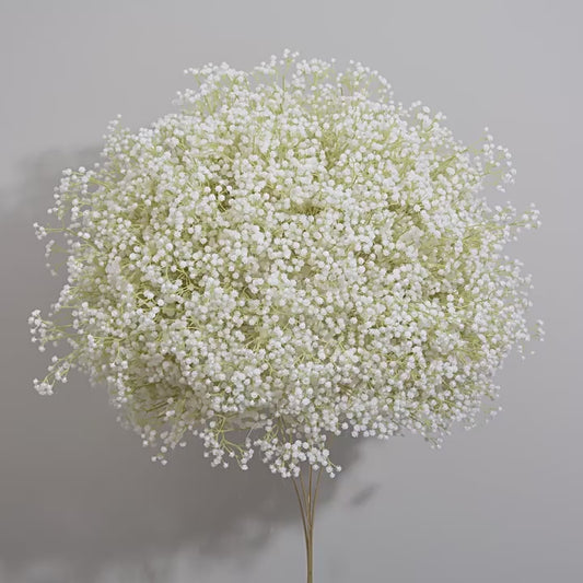 DWD133 Artificial babybreath light green stem ball table centerpiece decor wedding floral arrangement props
