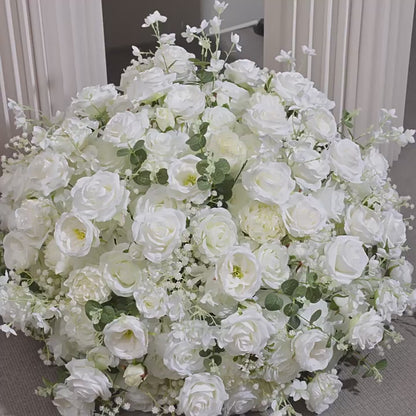 DWD014 artificial flower ball rose hydrangea ball table decoration centerpiece wedding ball