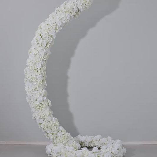DWD027 Artificial 240cm white hydrangea flower arrangement wedding floral design